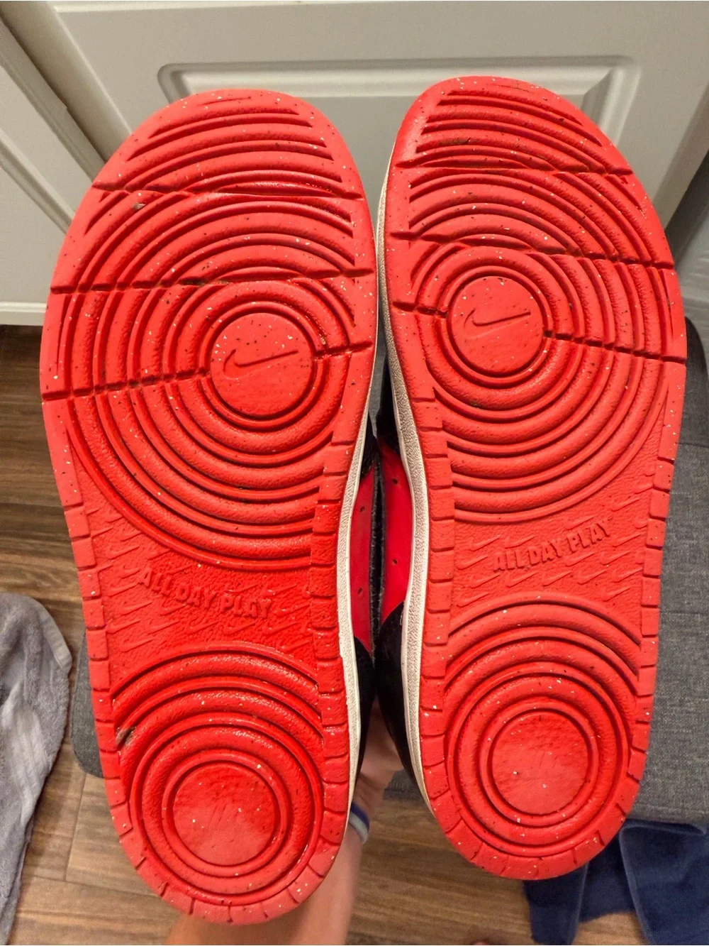 Nike kids Court Burrough mid shoes